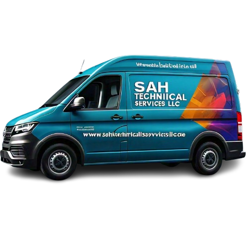 SAH Technical Service van - Epoxy and electrical services